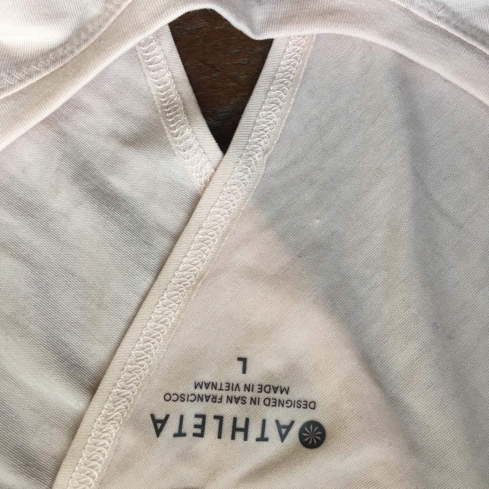 Athleta Split Back Top